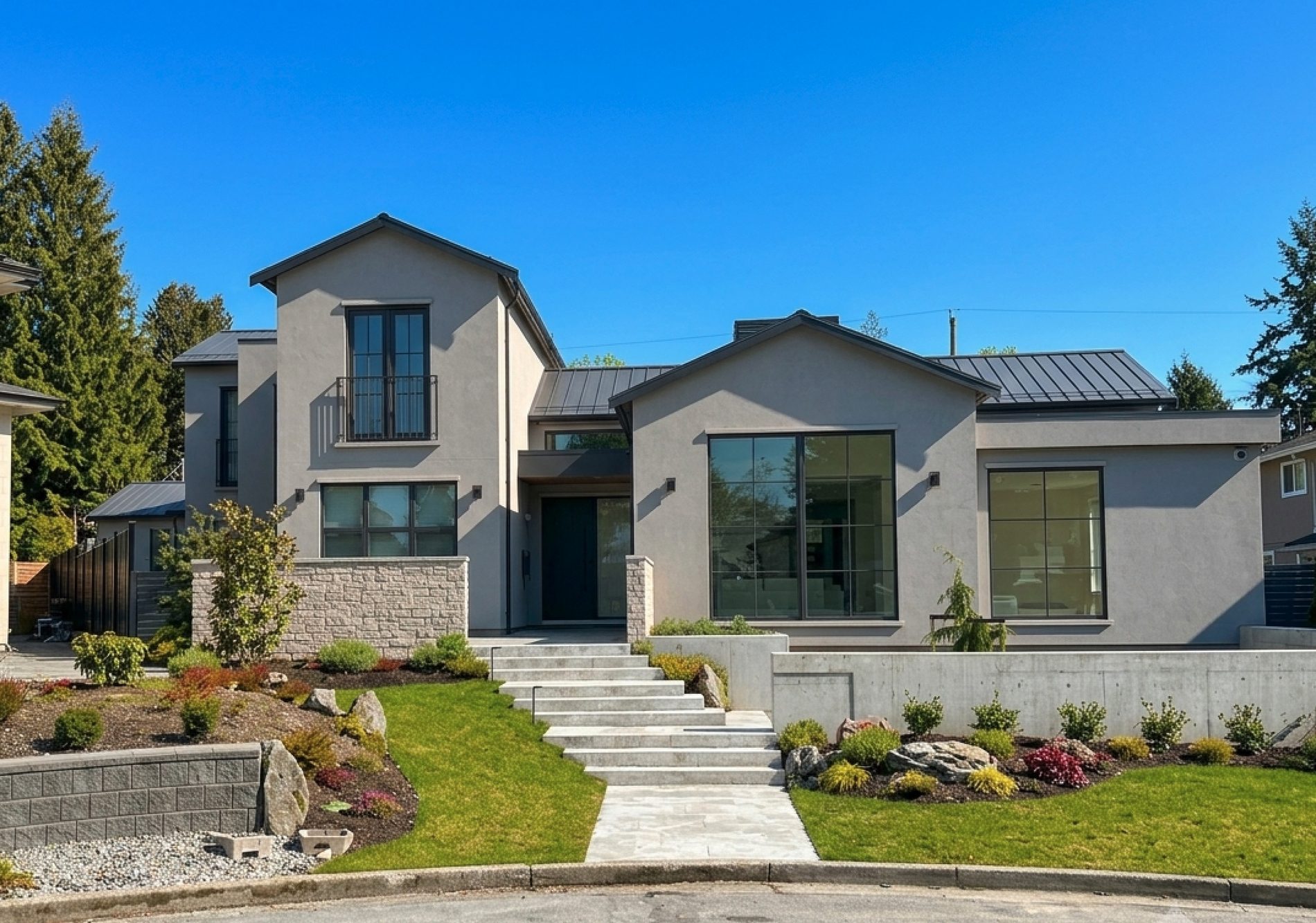North Burnaby residence front exterior