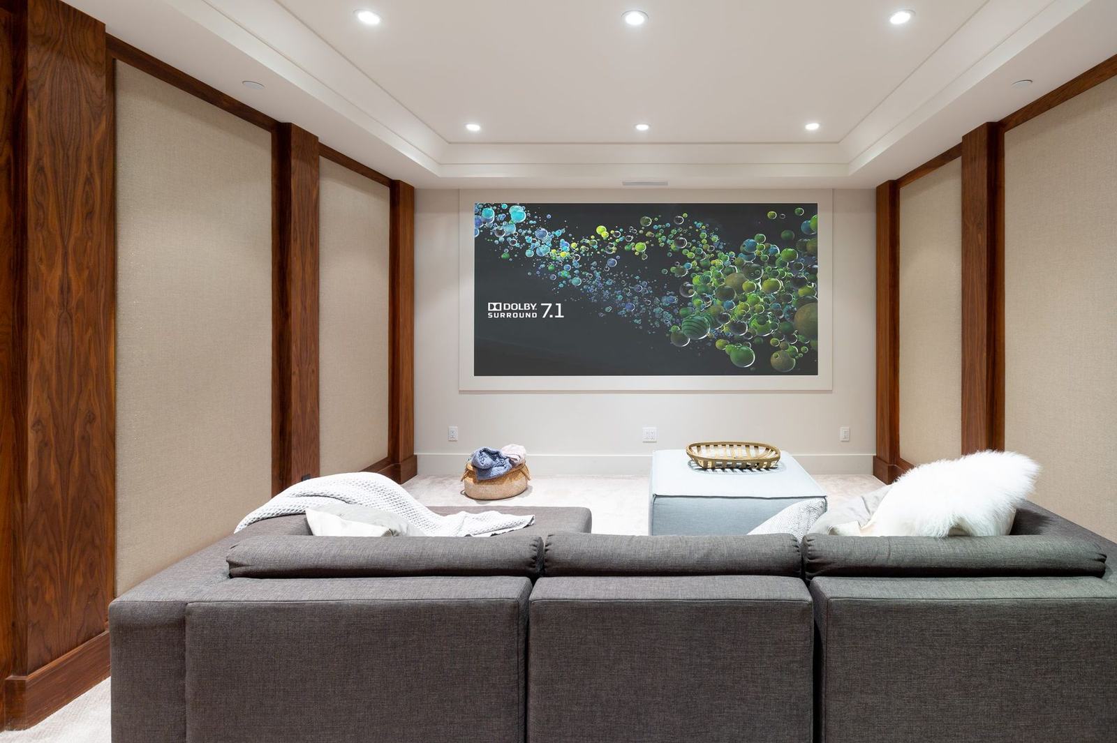 Home theatre room